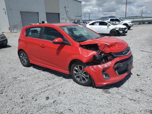 1G1JD6SBXJ4126346 - 2018 CHEVROLET SONIC LT 红色 照片 4