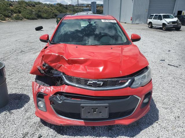 1G1JD6SBXJ4126346 - 2018 CHEVROLET SONIC LT 红色 照片 5