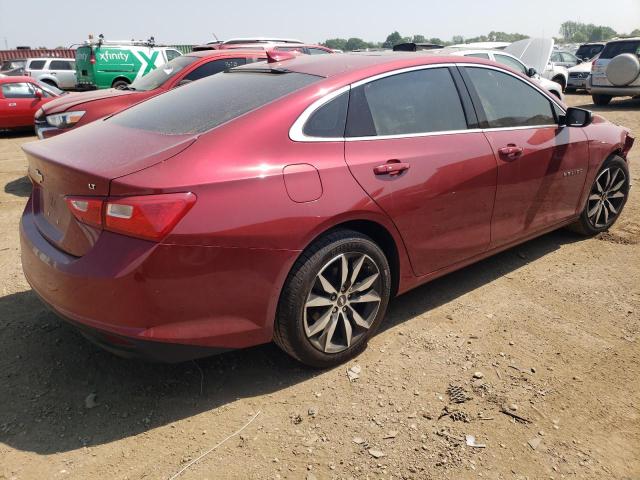 1G1ZD5ST4JF143458 - 2018 CHEVROLET MALIBU 4D LT RED photo 3