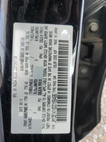 JM1DE1KY8D0168499 - 2013 MAZDA MAZDA2 Қара фото 12