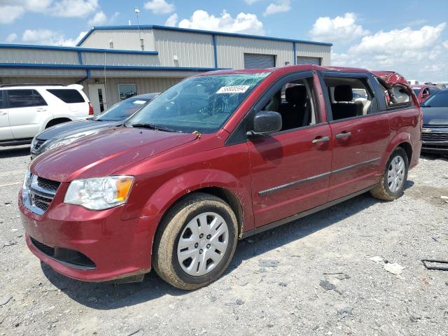 2C4RDGBG9FR537320 - 2015 DODGE GRAND CARA SE MAROON photo 1