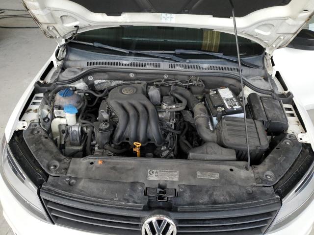 3VW2K7AJ5CM357708 - 2012 VOLKSWAGEN JETTA BASE 白色 照片 11