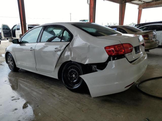 3VW2K7AJ5CM357708 - 2012 VOLKSWAGEN JETTA BASE 白色 照片 2