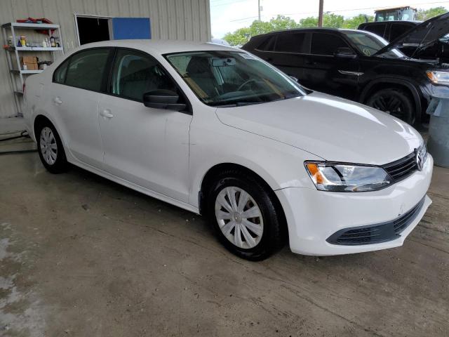 3VW2K7AJ5CM357708 - 2012 VOLKSWAGEN JETTA BASE 白色 照片 4