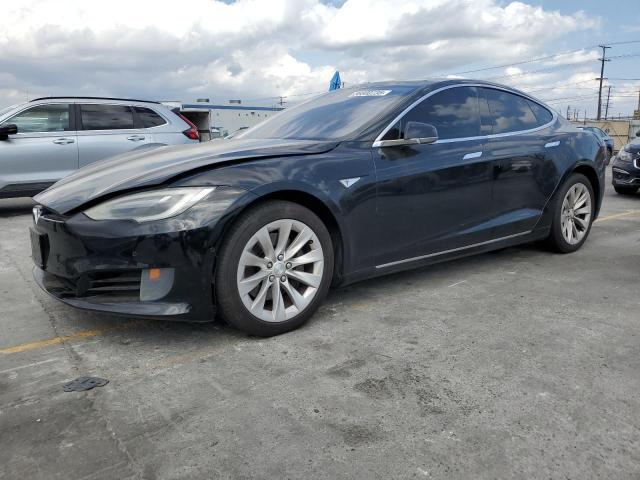 5YJSA1E10GF156998 - 2016 TESLA MODEL S BLACK photo 1