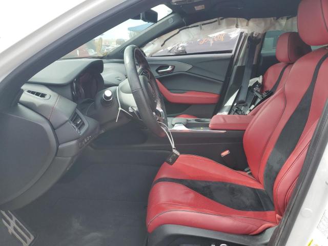 19UUB5F59MA015660 - 2021 ACURA TLX TECH A WHITE photo 7