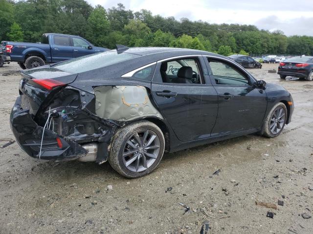 19XFC1F7XKE206741 - 2019 HONDA CIVIC EXL GRAY photo 3