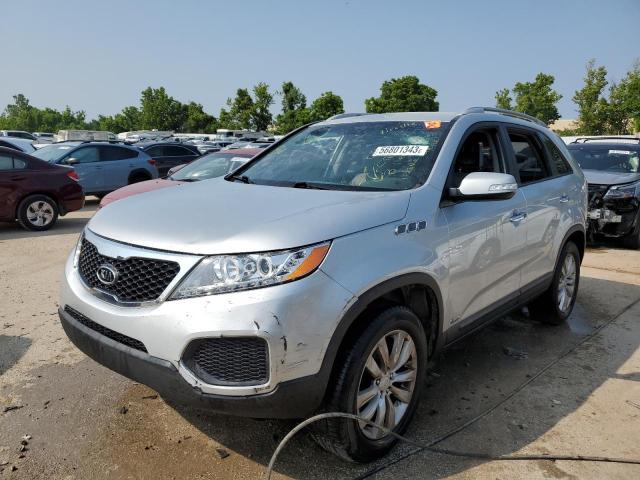 5XYKTDA2XBG095834 - 2011 KIA SORENTO BASE SILVER photo 1