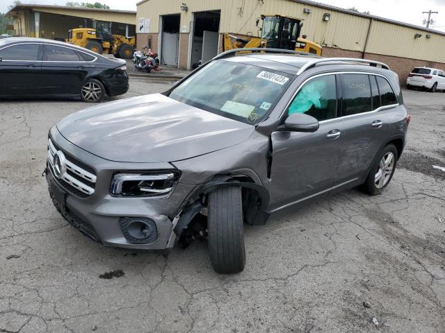 W1N4M4HB6MW124224 - 2021 MERCEDES-BENZ GLB 250 4MATIC GRAY photo 1