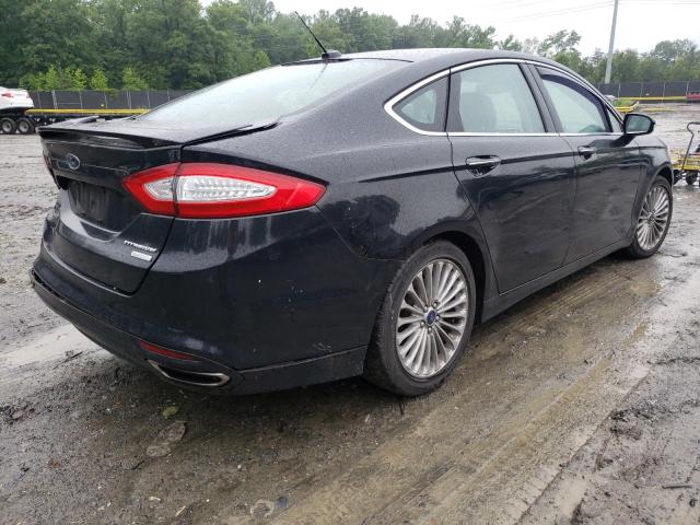 3FA6P0K97FR110401 - 2015 FORD FUSION TITANIUM BLACK photo 3