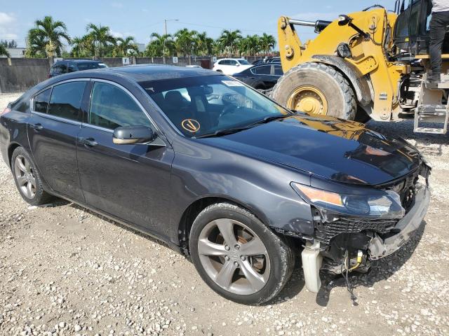 19UUA8F74DA002563 - 2013 ACURA TL ADVANCE GRAY photo 4