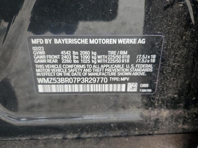 WMZ53BR07P3R29770 - 2023 MINI COOPER S COUNTRYMAN BLACK photo 12