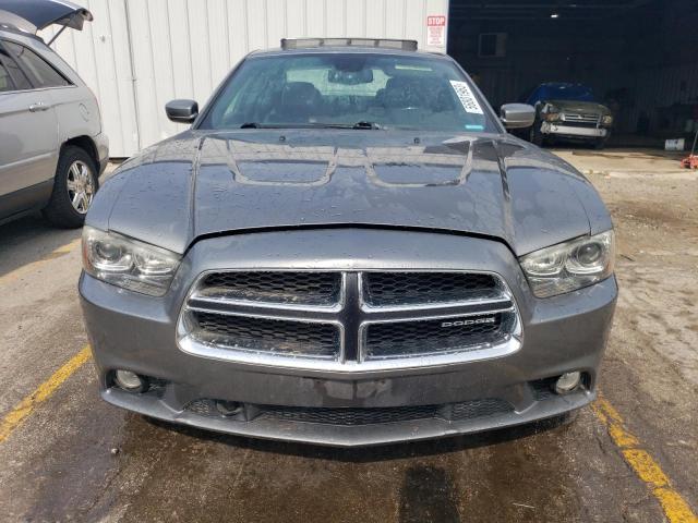 2C3CDXCT5CH106884 - 2012 DODGE CHARGER R/T GRAY photo 5