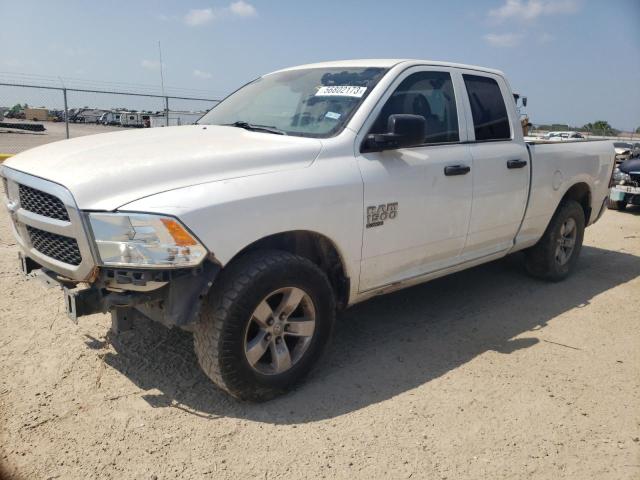 1C6RR6FG0KS604487 - 2019 RAM 1500 CLASS TRADESMAN WHITE photo 1