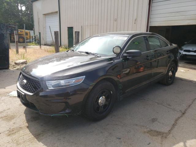 1FAHP2L84DG130698 - 2013 FORD TAURUS POLICE INTERCEPTOR BLACK photo 1