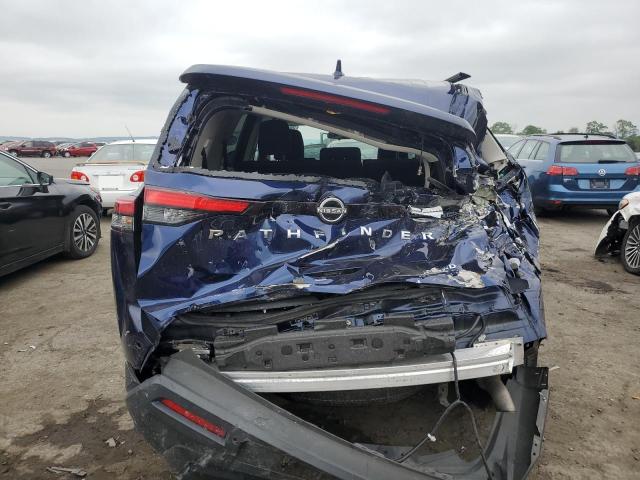 5N1DR3AC6NC211657 - 2022 NISSAN PATHFINDER S BLUE photo 6