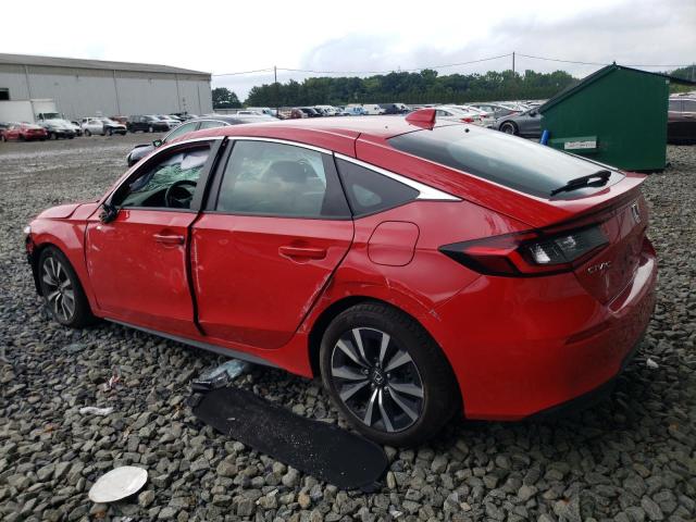 19XFL1H71PE000521 - 2023 HONDA CIVIC EXL RED photo 2