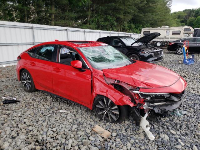 19XFL1H71PE000521 - 2023 HONDA CIVIC EXL 红色 照片 4