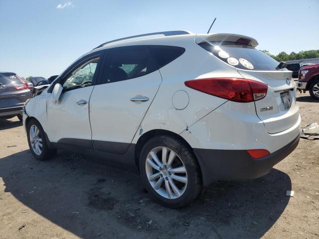 KM8JUCAC6BU157865 - 2011 HYUNDAI TUCSON GLS WHITE photo 2