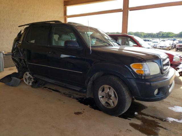 5TDZT38A11S028711 - 2001 TOYOTA SEQUOIA LIMITED BLACK photo 4