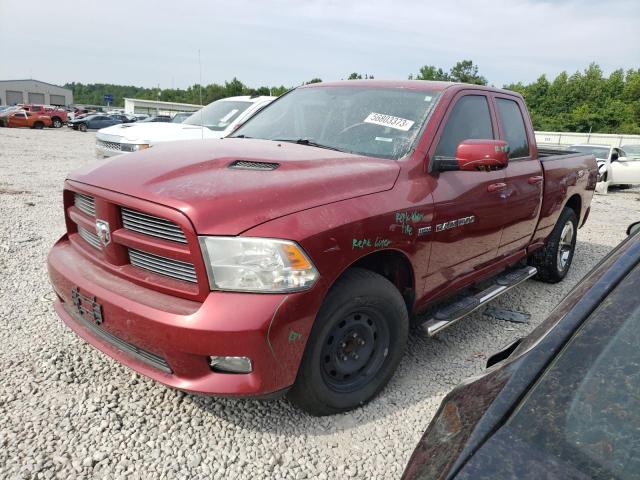 1C6RD6HTXCS237527 - 2012 DODGE RAM 1500 SPORT RED photo 1