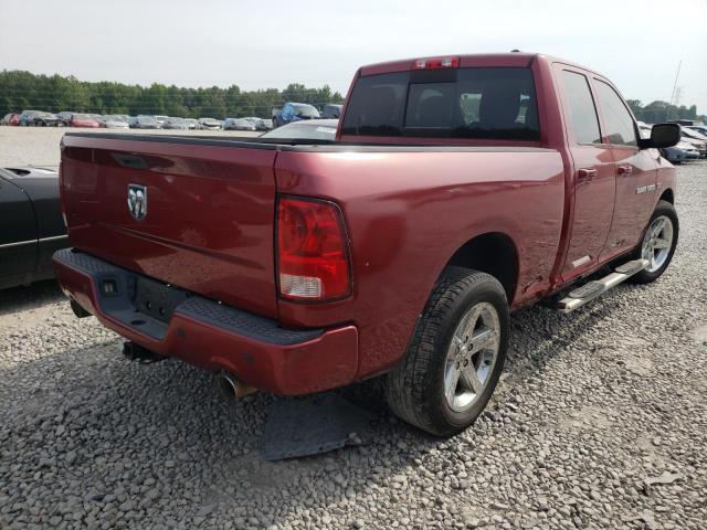 1C6RD6HTXCS237527 - 2012 DODGE RAM 1500 SPORT RED photo 3