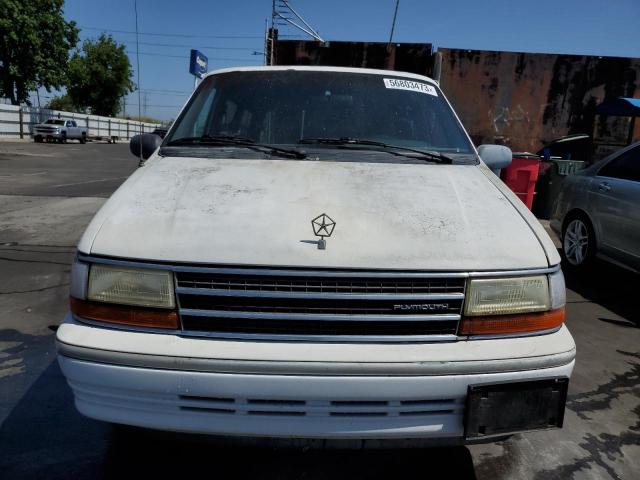 1P4GH44R3MX544153 - 1991 PLYMOUTH GRAND VOYA SE WHITE photo 5