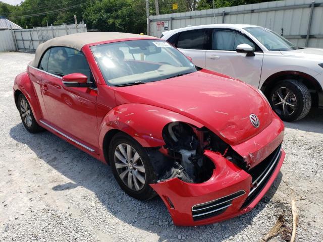 3VW517AT6HM806578 - 2017 VOLKSWAGEN BEETLE S/SE RED photo 4