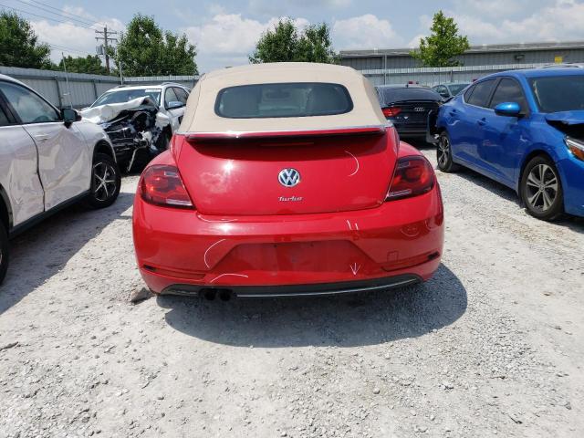 3VW517AT6HM806578 - 2017 VOLKSWAGEN BEETLE S/SE RED photo 6