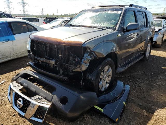 5N1AR18W77C614217 - 2007 NISSAN PATHFINDER LE ნაცრისფერი ფოტო 2