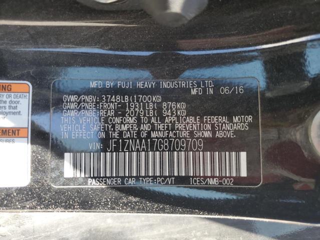 JF1ZNAA17G8709709 - 2016 TOYOTA SCION FR-S BLACK photo 12