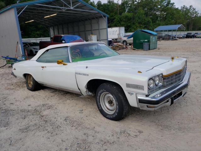 4P67J5X145823 - 1975 BUICK LESABRE WHITE photo 4