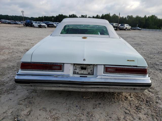 4P67J5X145823 - 1975 BUICK LESABRE WHITE photo 6