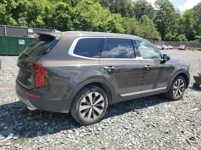 5XYP64HC9LG095045 - 2020 KIA TELLURIDE S BROWN photo 3