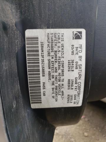 1G8AN12F35Z158858 - 2005 SATURN ION LEVEL 2 SILVER photo 12