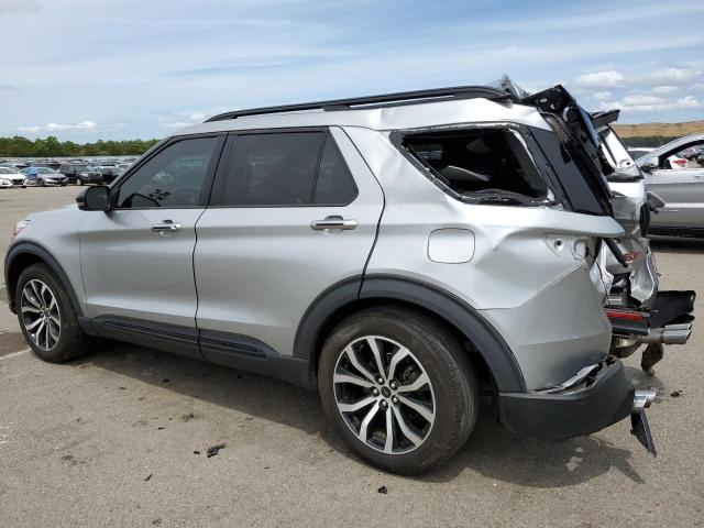 1FM5K8GC0LGD11577 - 2020 FORD EXPLORER ST SILVER photo 2