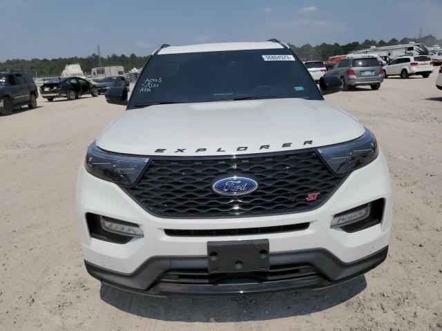 1FM5K8GC4PGA11434 - 2023 FORD EXPLORER ST WHITE photo 5