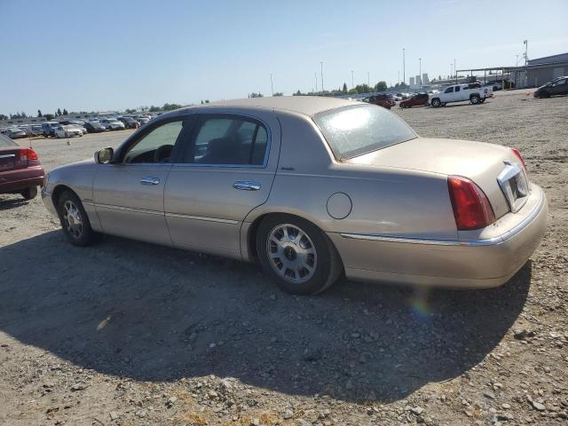 1LNFM81W8WY632959 - 1998 LINCOLN TOWN CAR EXECUTIVE Gold Foto 2
