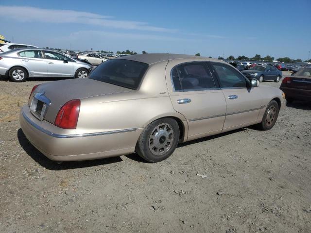 1LNFM81W8WY632959 - 1998 LINCOLN TOWN CAR EXECUTIVE Gold Foto 3
