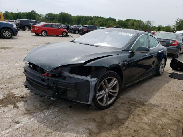 5YJSA1DN1DFP12851 - 2013 TESLA MODEL S Կանաչ լուսանկար 1
