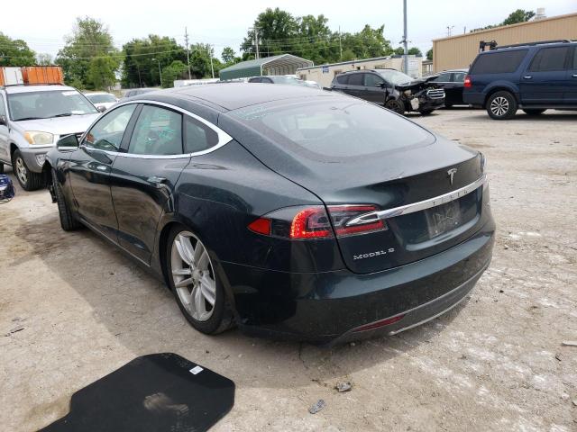 5YJSA1DN1DFP12851 - 2013 TESLA MODEL S Կանաչ լուսանկար 2