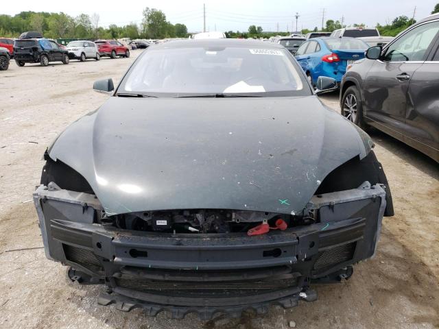 5YJSA1DN1DFP12851 - 2013 TESLA MODEL S Կանաչ լուսանկար 5