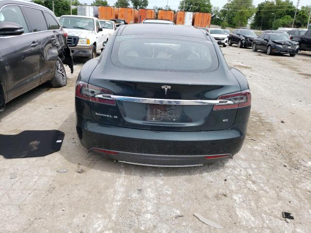 5YJSA1DN1DFP12851 - 2013 TESLA MODEL S Կանաչ լուսանկար 6