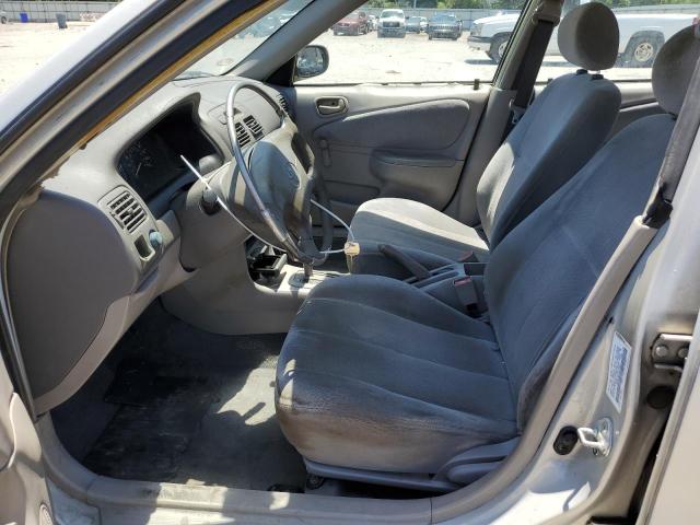 1NXBR12E12Z578564 - 2002 TOYOTA COROLLA CE SILVER photo 7