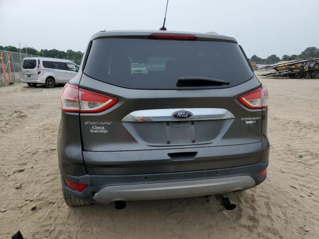 1FMCU9JX0FUC73230 - 2015 FORD ESCAPE TITANIUM GRAY photo 6