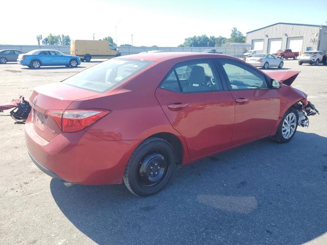 2T1BURHEXHC816118 - 2017 TOYOTA COROLLA L RED photo 3