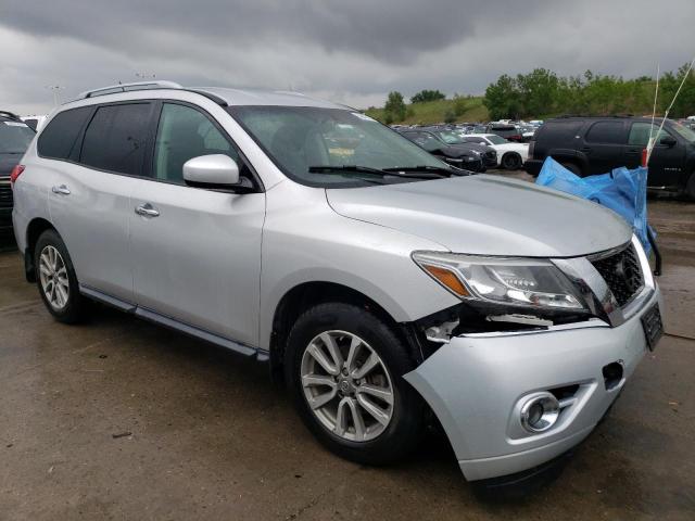 5N1AR2MMXFC695254 - 2015 NISSAN PATHFINDER S SILVER photo 4