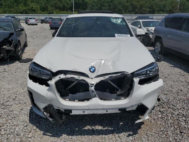 5UX33DT07N9M00887 - 2022 BMW X4 XDRIVE30I WHITE photo 5