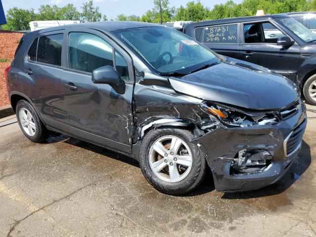 3GNCJKSB1LL217396 - 2020 CHEVROLET TRAX LS GRAY photo 4