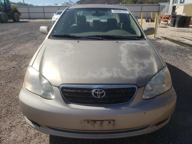 1NXBR32E08Z011752 - 2008 TOYOTA COROLLA CE TAN photo 5